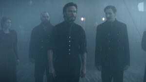 L'équipage dans la brume