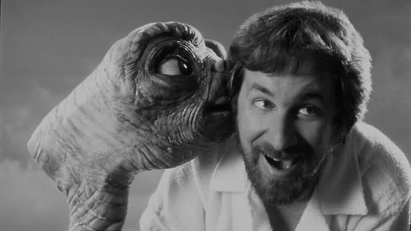 Steven Spielberg et E.T.