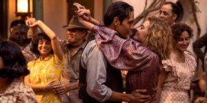 Margot Robbie et Diego Calva