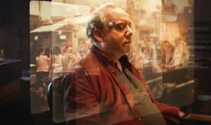 Black Mirror Saison 7 Eulogy avec Paul Giamatti