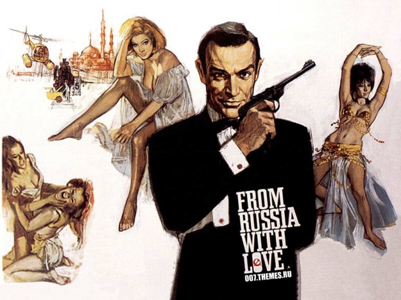 Poster from Russia with love