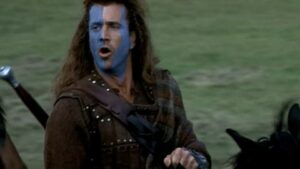 Mel gibson dans braveheart
