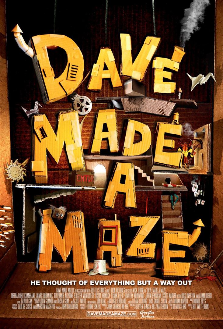 dave made a maze 2017 critique Bill Watterson