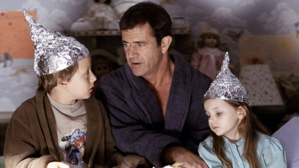 Mel Gibson et des enfants