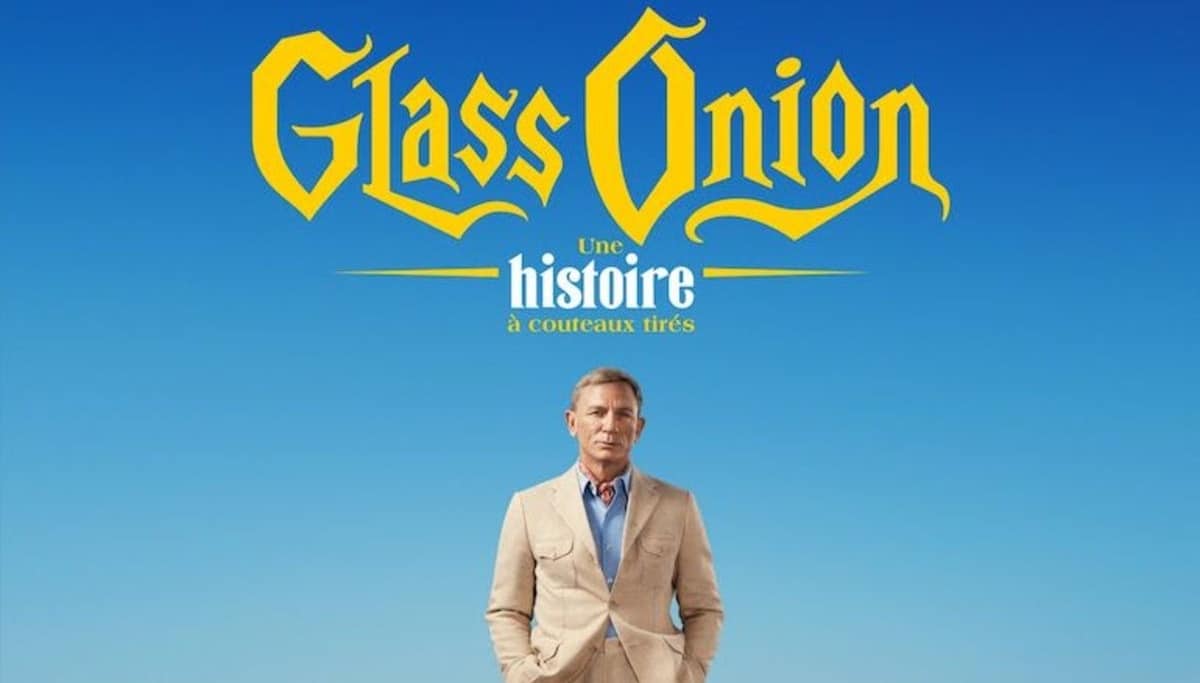 L'affiche de Glass Onion sur Netflix