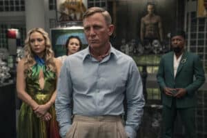 Daniel Craig en Benoit Blanc dans Glass Onion
