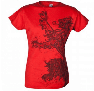 goodies tshirt game of thrones house stark house lannister