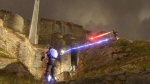 Laser VS RocketGun