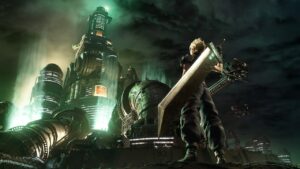 Cloud face à midgar