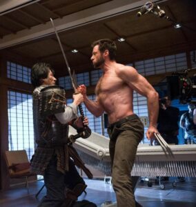 Wolverine sur le tournage